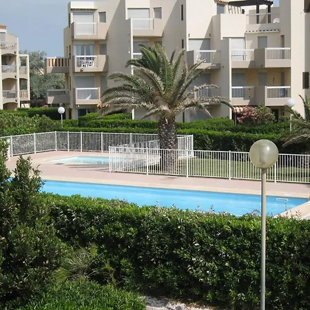 2 Pieces En Front De Mer Avec Piscine, Terrasse Et Parking - 5 Couchages, Cyprien Plage - Fr-1-106-102 * Saint-Cyprien (Pyrenees-Orientales)