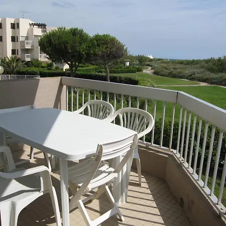 Daire 2 Pieces En Front De Mer Avec Piscine, Terrasse Et Parking - 5 Couchages, Cyprien Plage - Fr-1-106-102 *