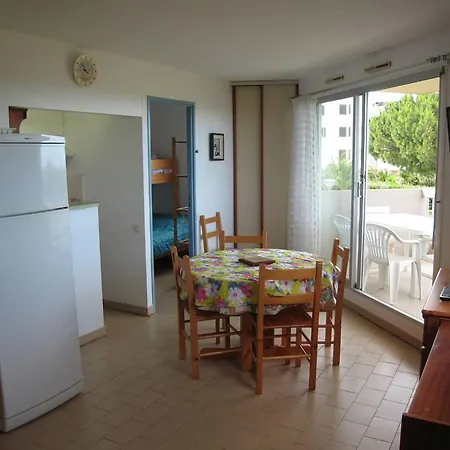 2 Pieces En Front De Mer Avec Piscine, Terrasse Et Parking - 5 Couchages, Cyprien Plage - Fr-1-106-102 Daire *