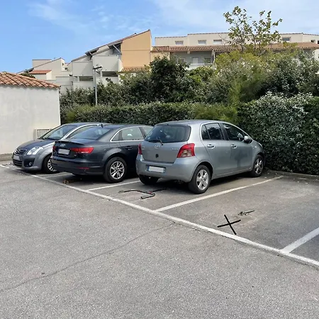 2 Pieces En Front De Mer Avec Piscine, Terrasse Et Parking - 5 Couchages, Cyprien Plage - Fr-1-106-102