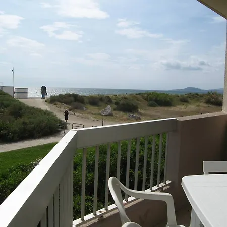 2 Pieces En Front De Avec Piscine, Terrasse Et Parking - 5 Couchages, Cyprien - Fr-1-106-102 *